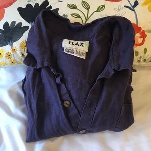 Flax Long Sleeve Button-Down